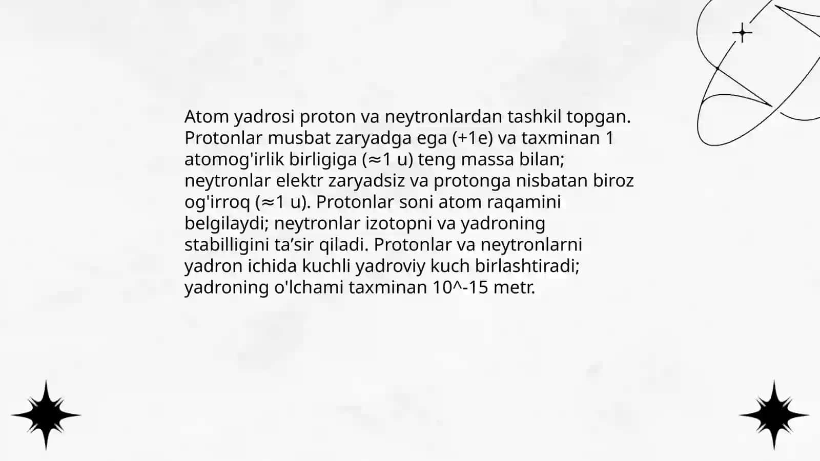 Atom tuzilishi 4