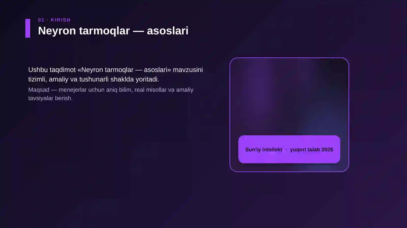 Neyron tarmoqlar — asoslari 4