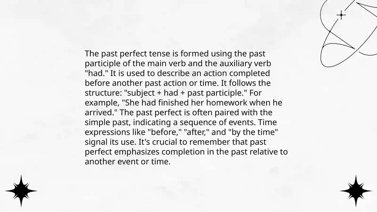 Past Perfect 4