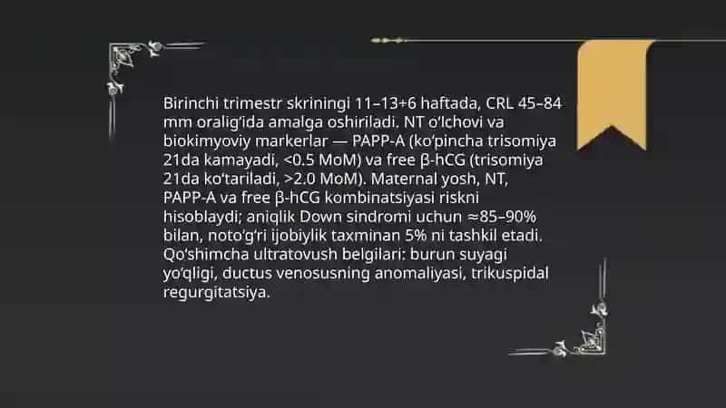 Prenatal diagnostika 4