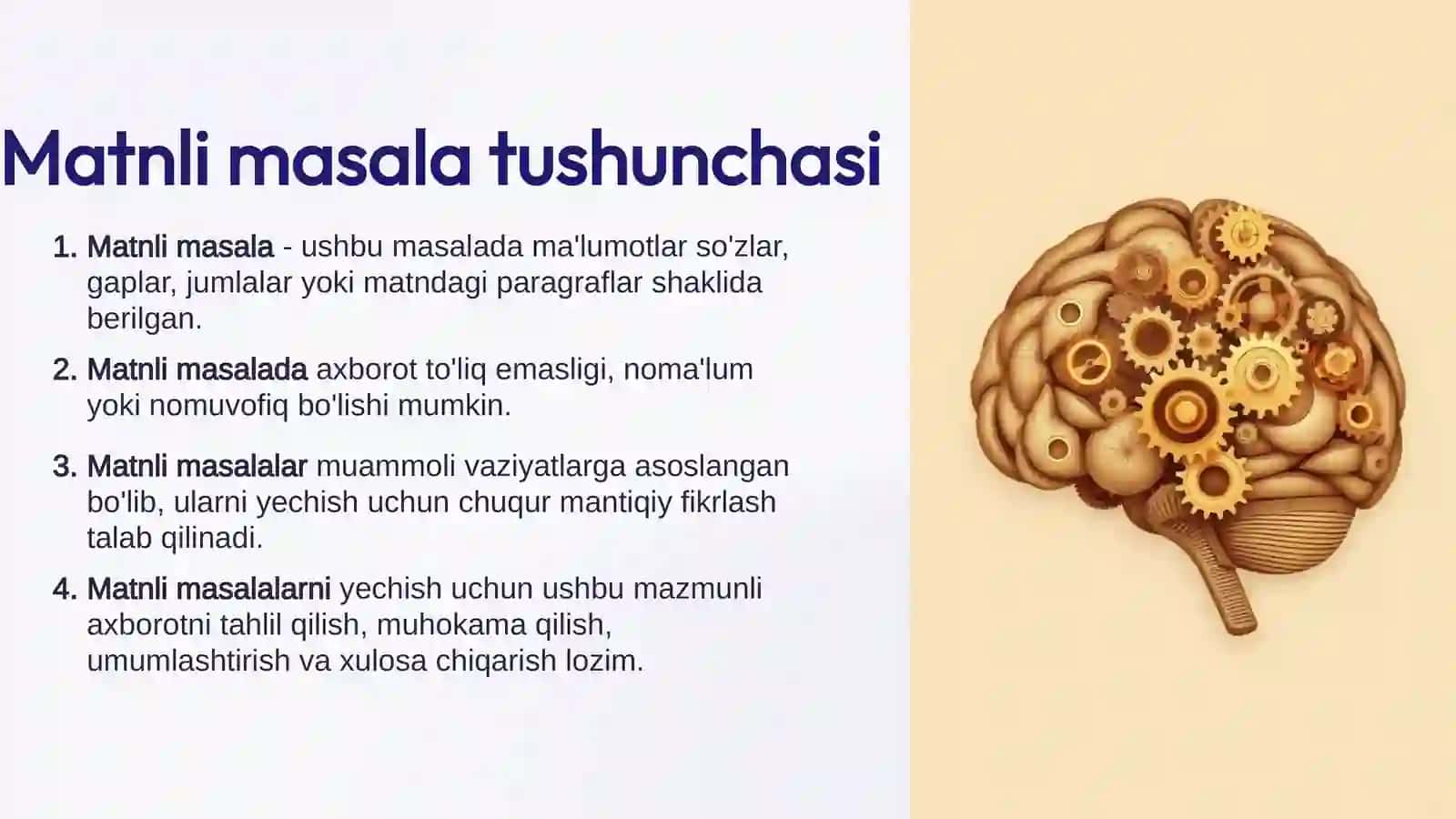 Matnli masalalar 4