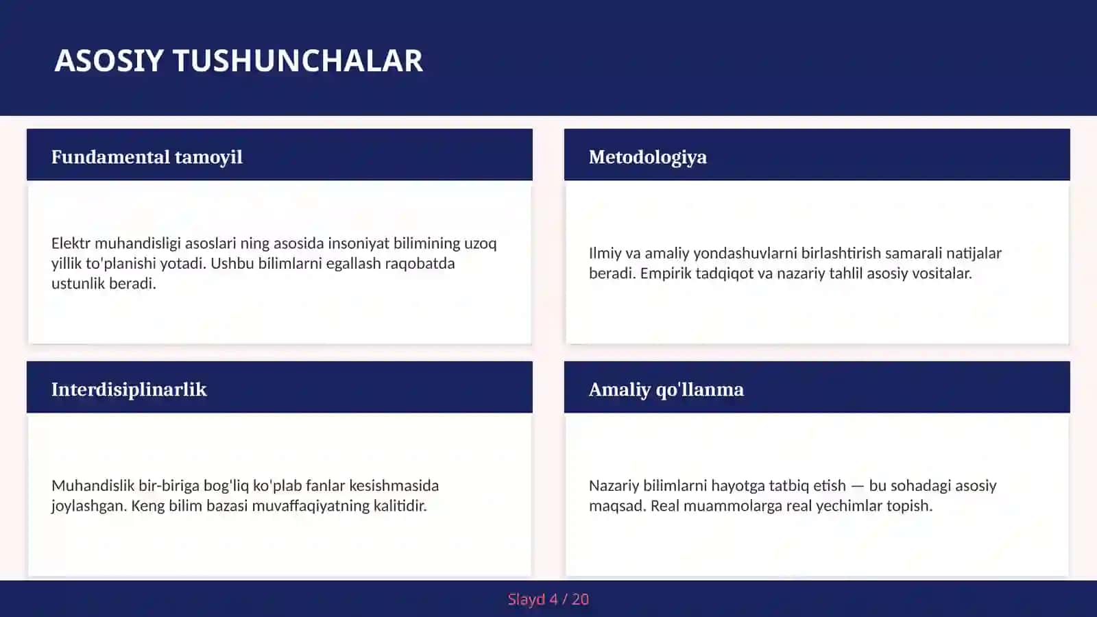 ELEKTR MUHANDISLIGI ASOSLARI 4