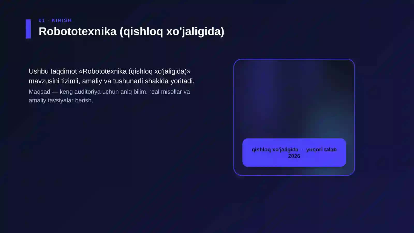 Robototexnika (qishloq xo'jaligida) 4