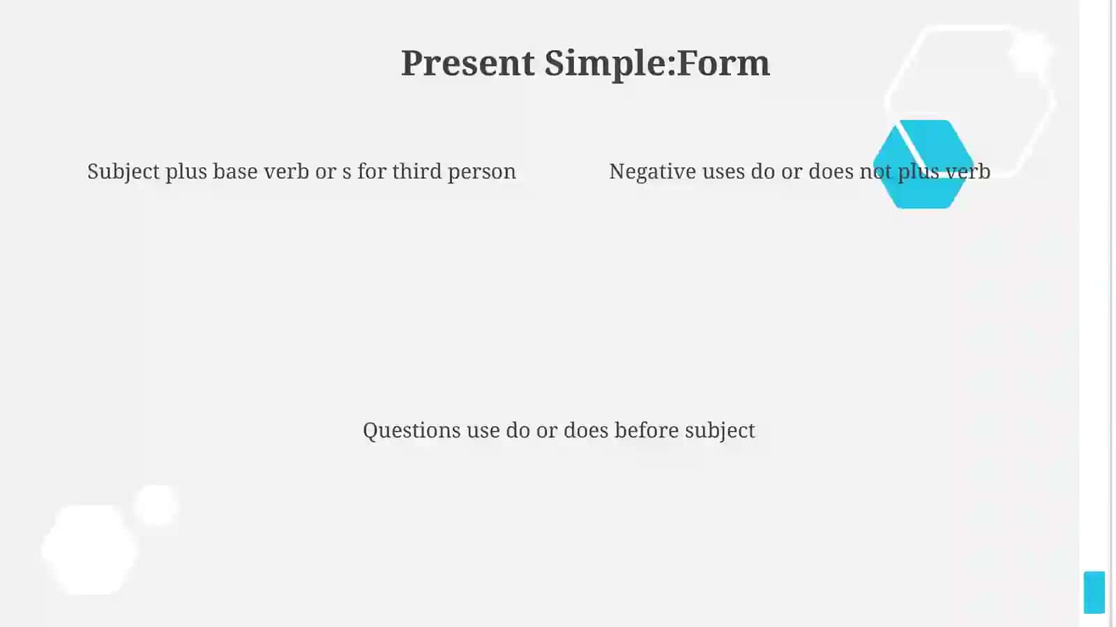 Presentation on Present Simple and Present Continuous 4