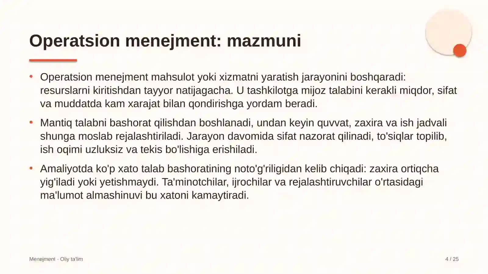 Baliqchilik xo'jaliklarida operatsion menejment 4