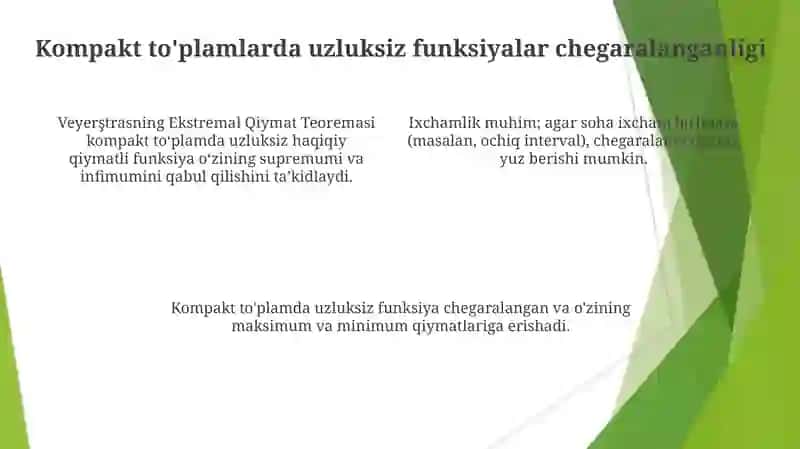 Veyerstrass teoremalari 4
