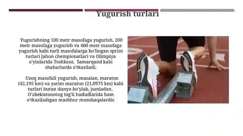 Yengil atletika va uning turlari 4