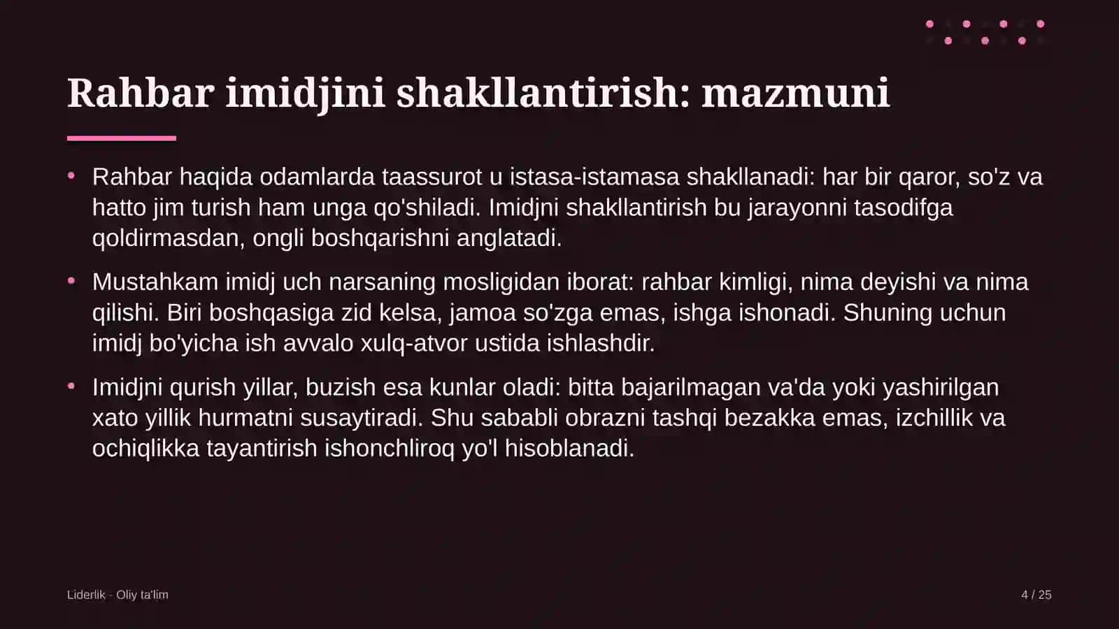 yoga studiyalarida rahbar imidjini shakllantirish 1287 4