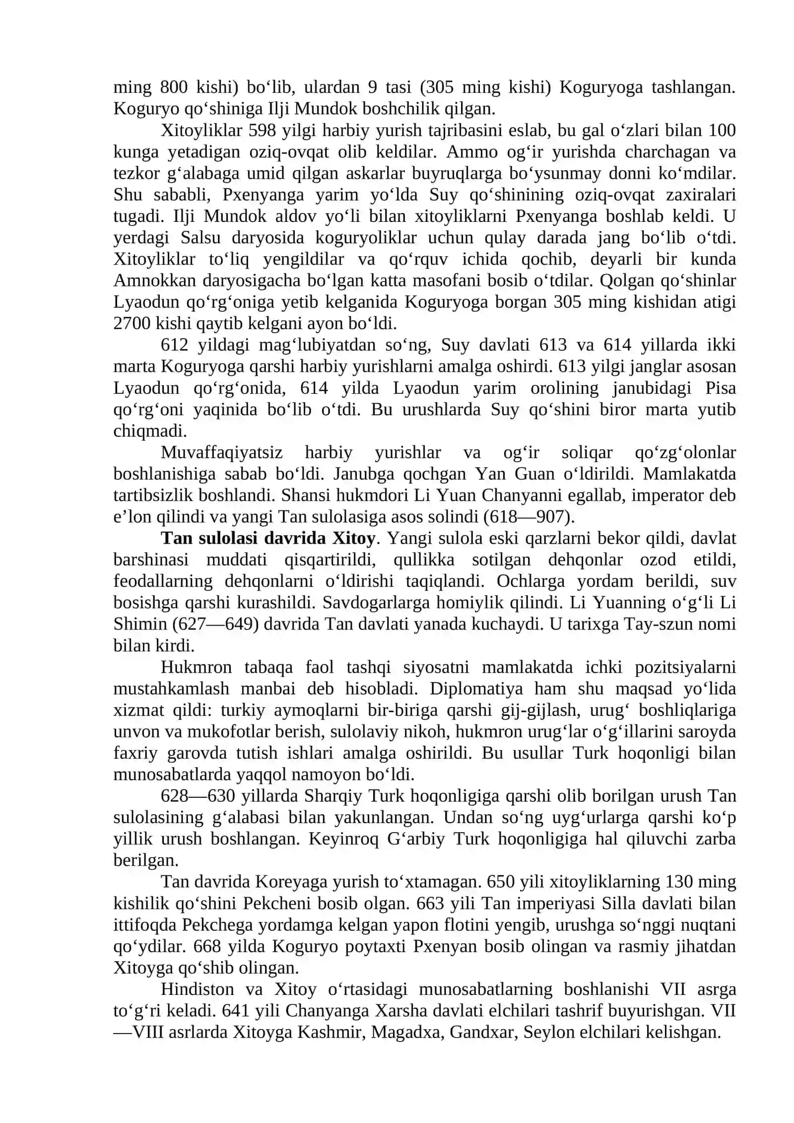 Ilk o‘rta asrlarda Xitoy 4