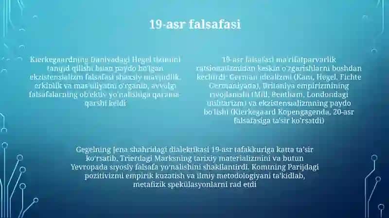 Zamonaviy falsafa 4
