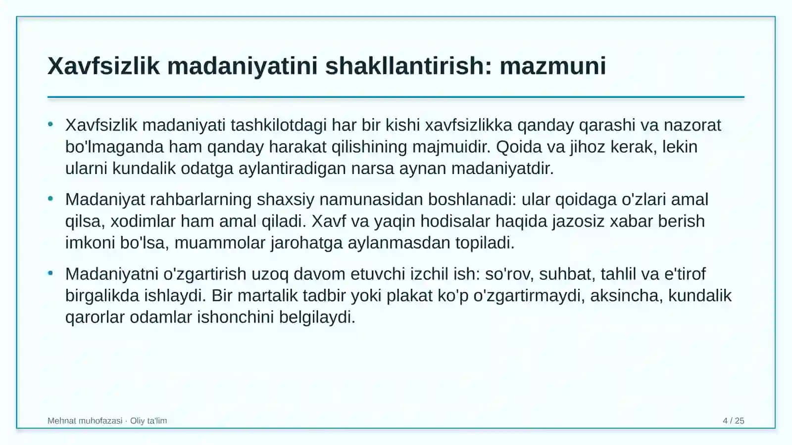 pensiya ta'minoti tizimida xavfsizlik madaniyatini shakllantirish 9069 4
