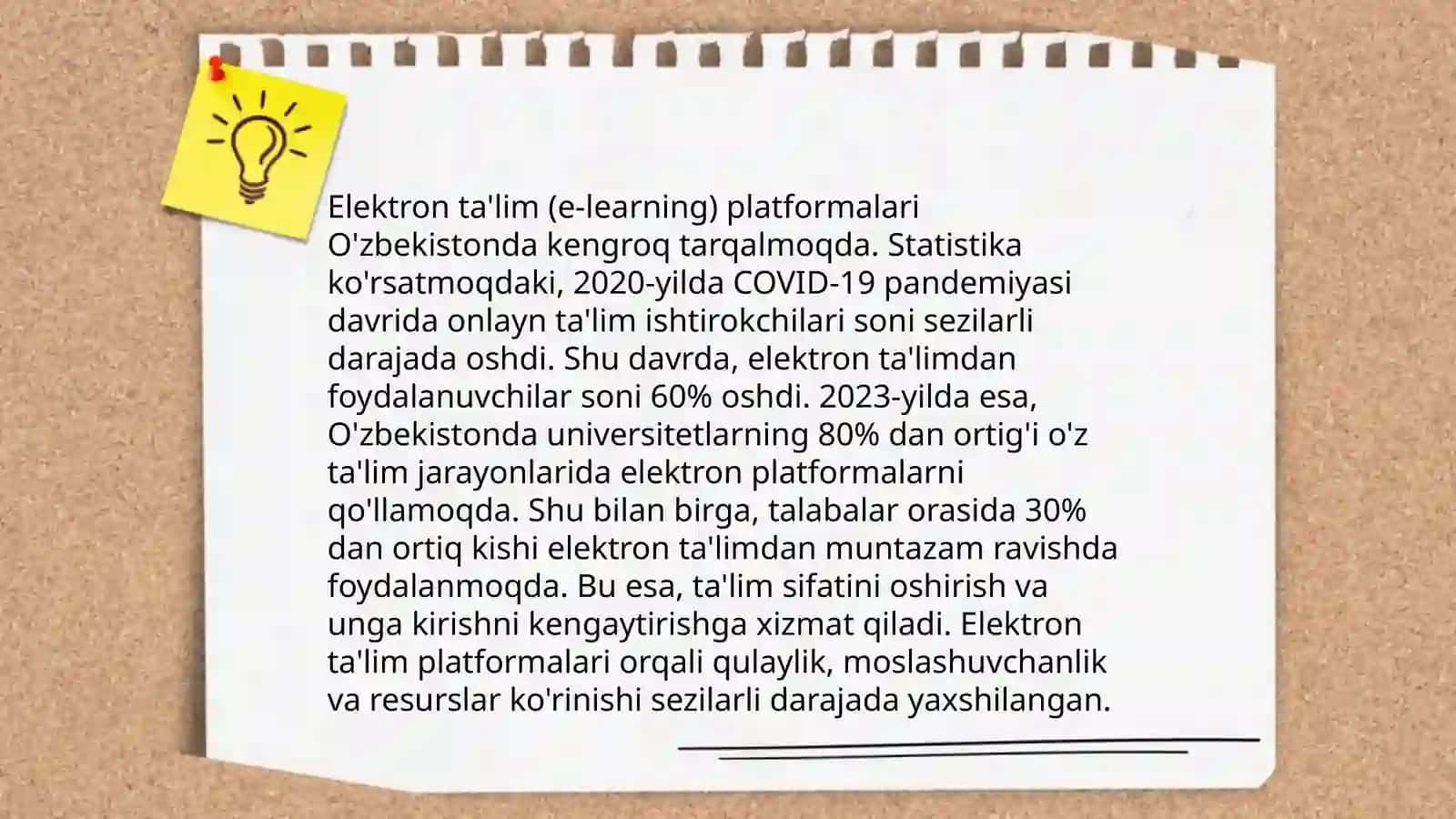 Anʼanaviy taʼlim shakllari 4