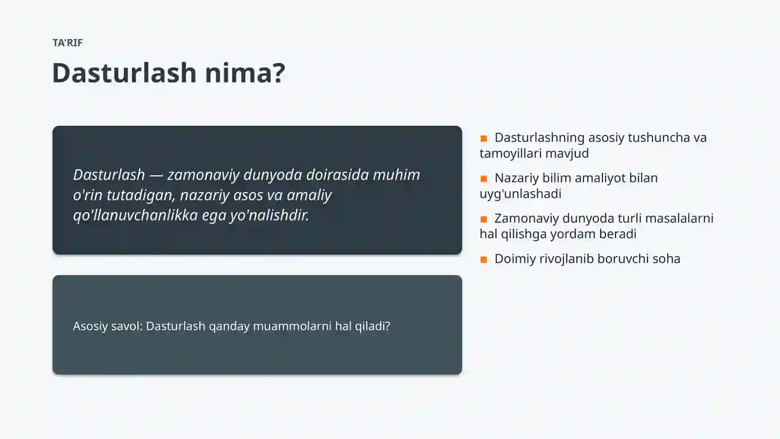 ZAMONAVIY DUNYODA • #157505 4