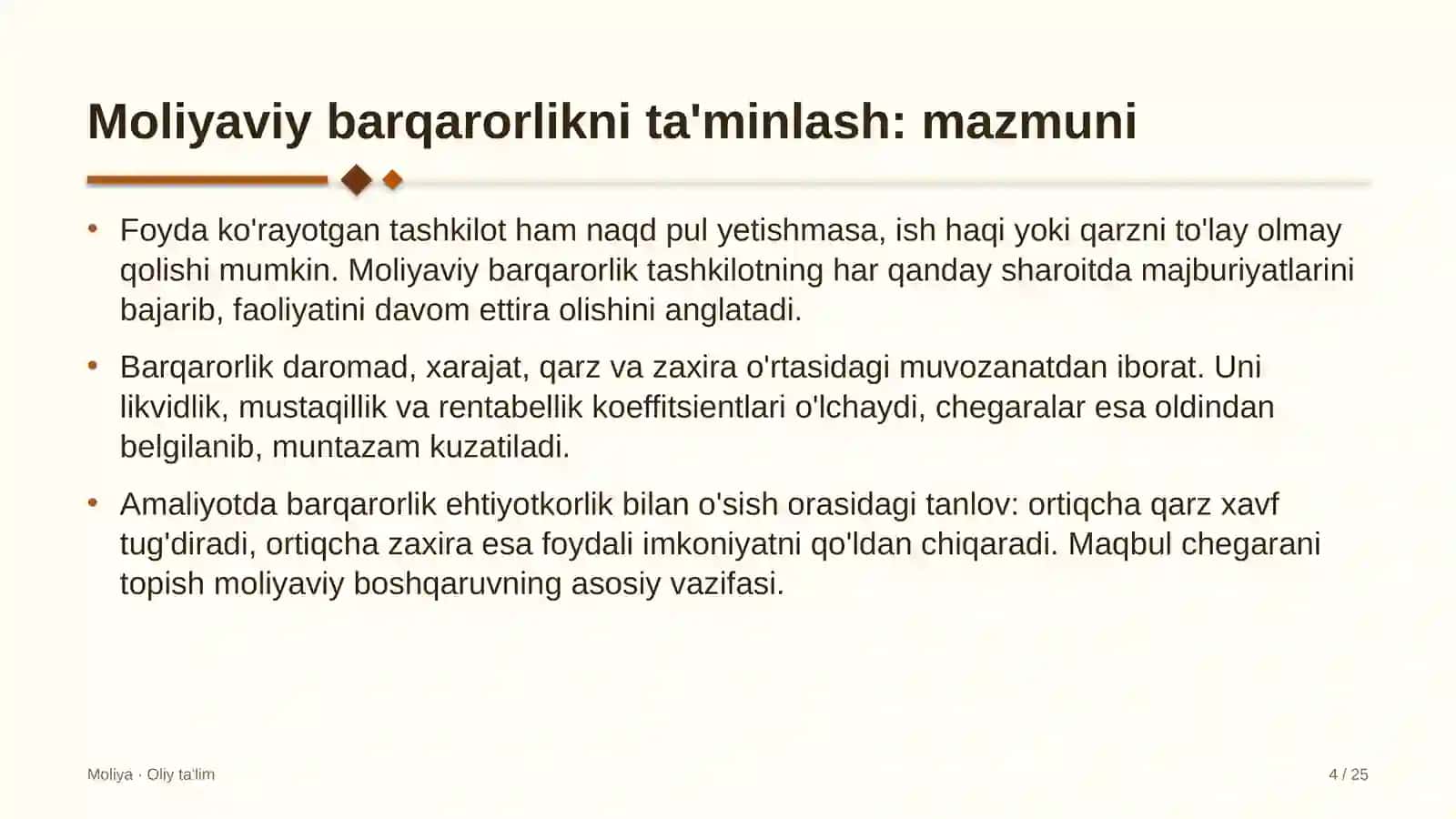 Avtomobil bozorlarida moliyaviy barqarorlikni ta'minlash 4