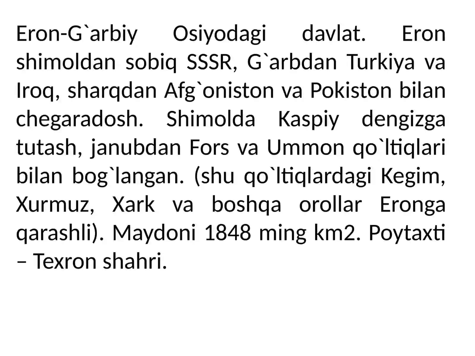 1870-1918 yillarda Eron 4