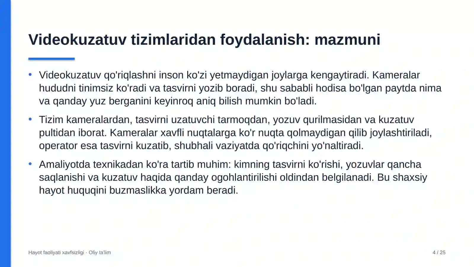 mikroelektronika sohasida videokuzatuv tizimlaridan foydalanish 9510 4