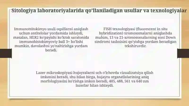 Sitologiya laboratoriyalari 4