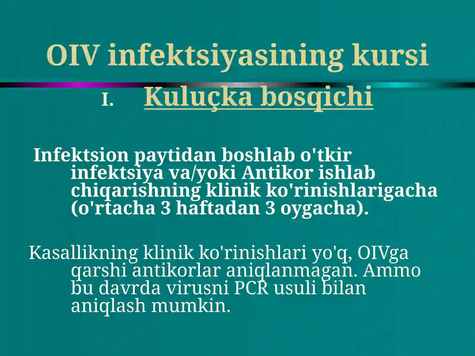 OITS VA UNING OLDINI OLISH 4