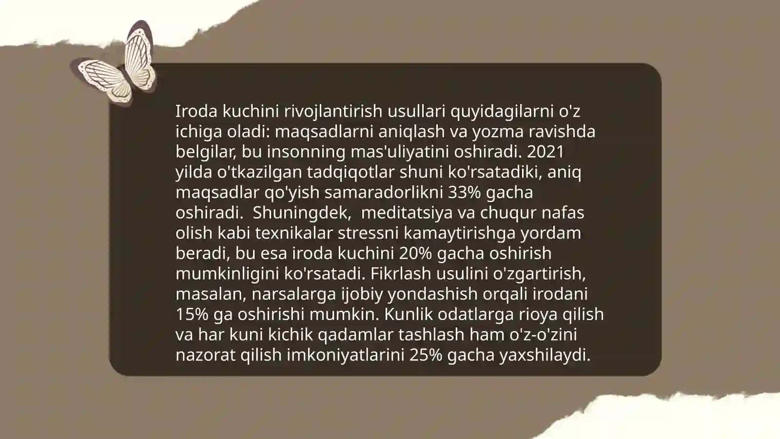 Iroda kuchi 4