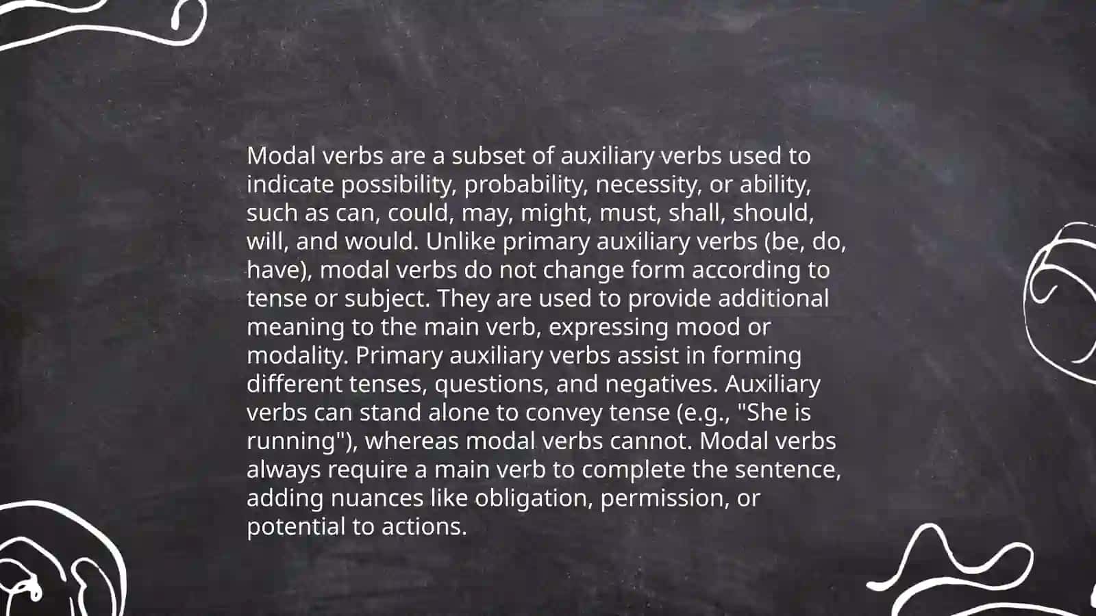 Modal verb 4