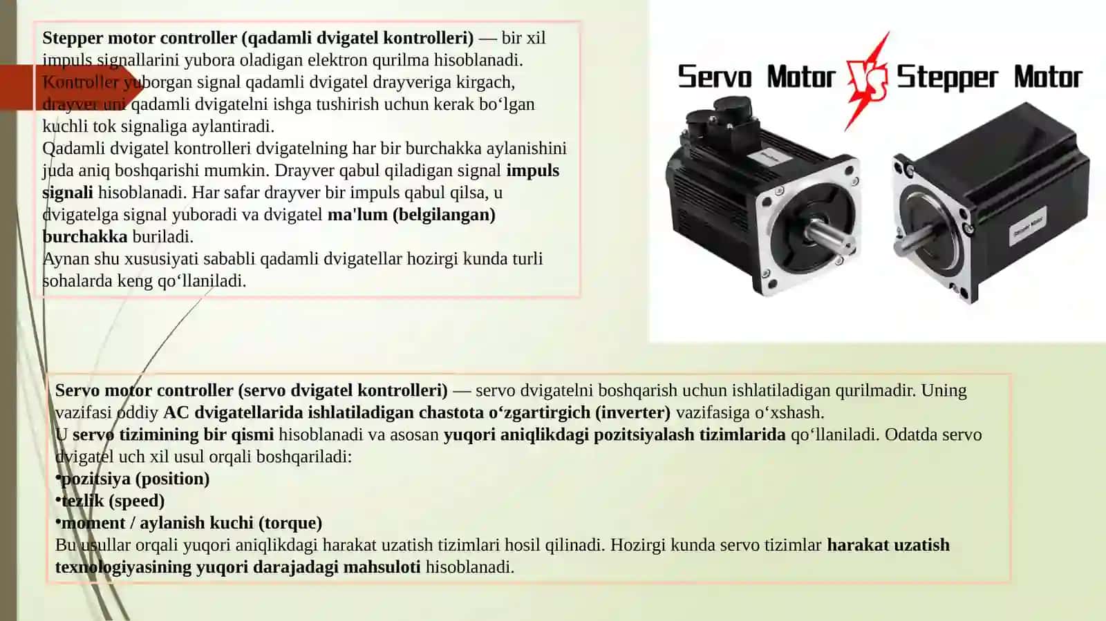 Mikrokontroller va o'rnatilgan tizimlar 4