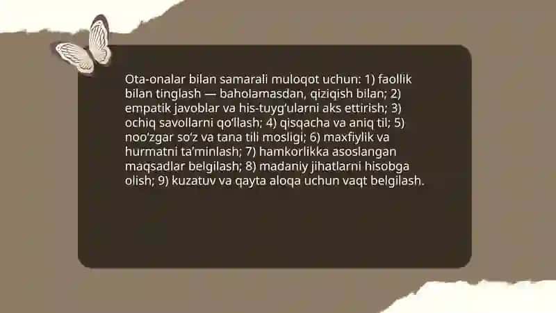Konsultatsiyada bolalar va ota-onalar bilan ishlash 4