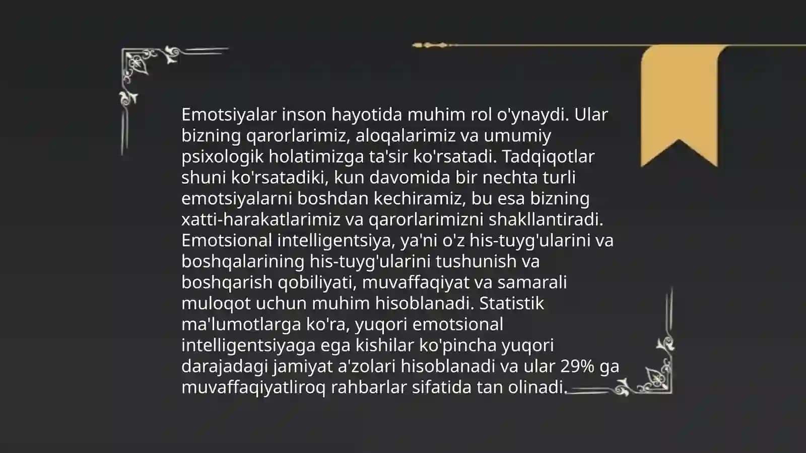 Emotsiyalar psixalogiyasi 4