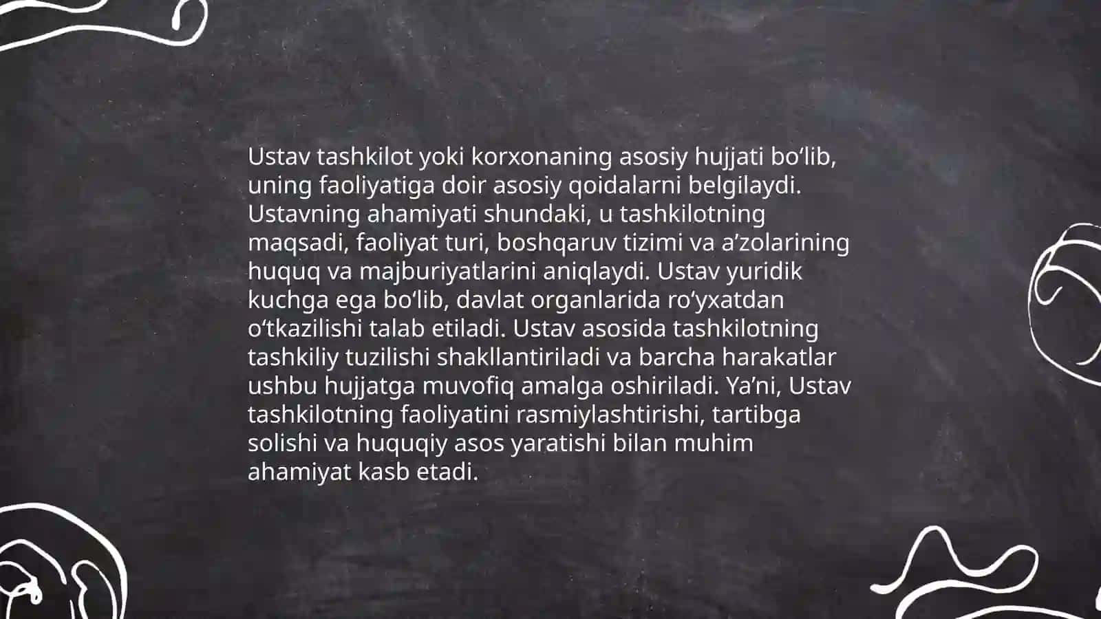 Nizom va Ustav 4
