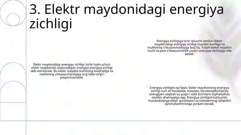 Elektr Maydon Energiyasi 4