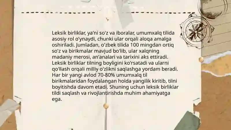 Leksemaning til birligi sifatidagi mohiyati 4