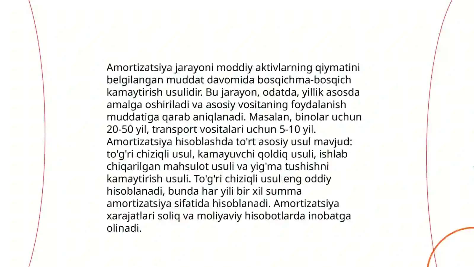 Asosiy vositalarni hisobga olish 4