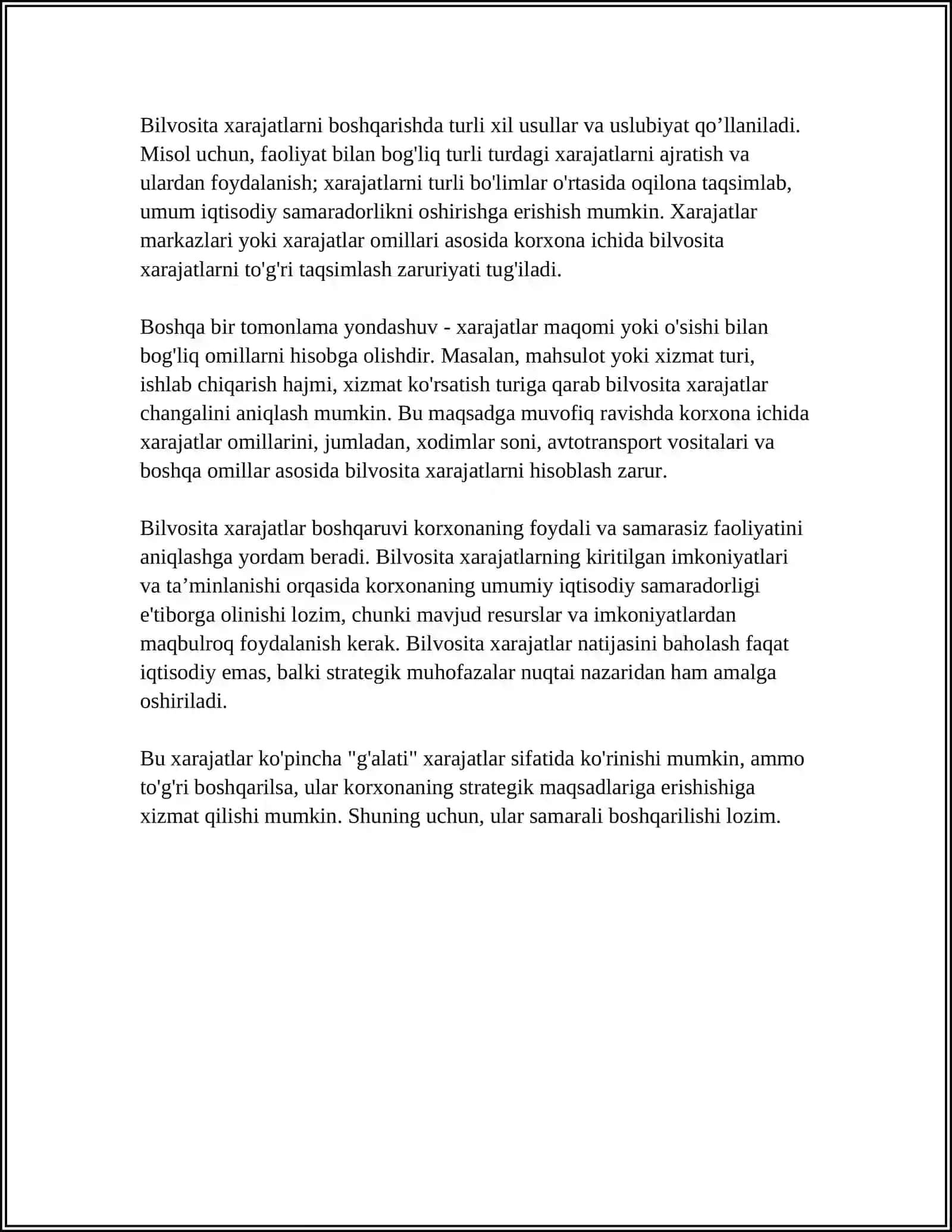 BILVOSITA XARAJATLAR HISOBI 4