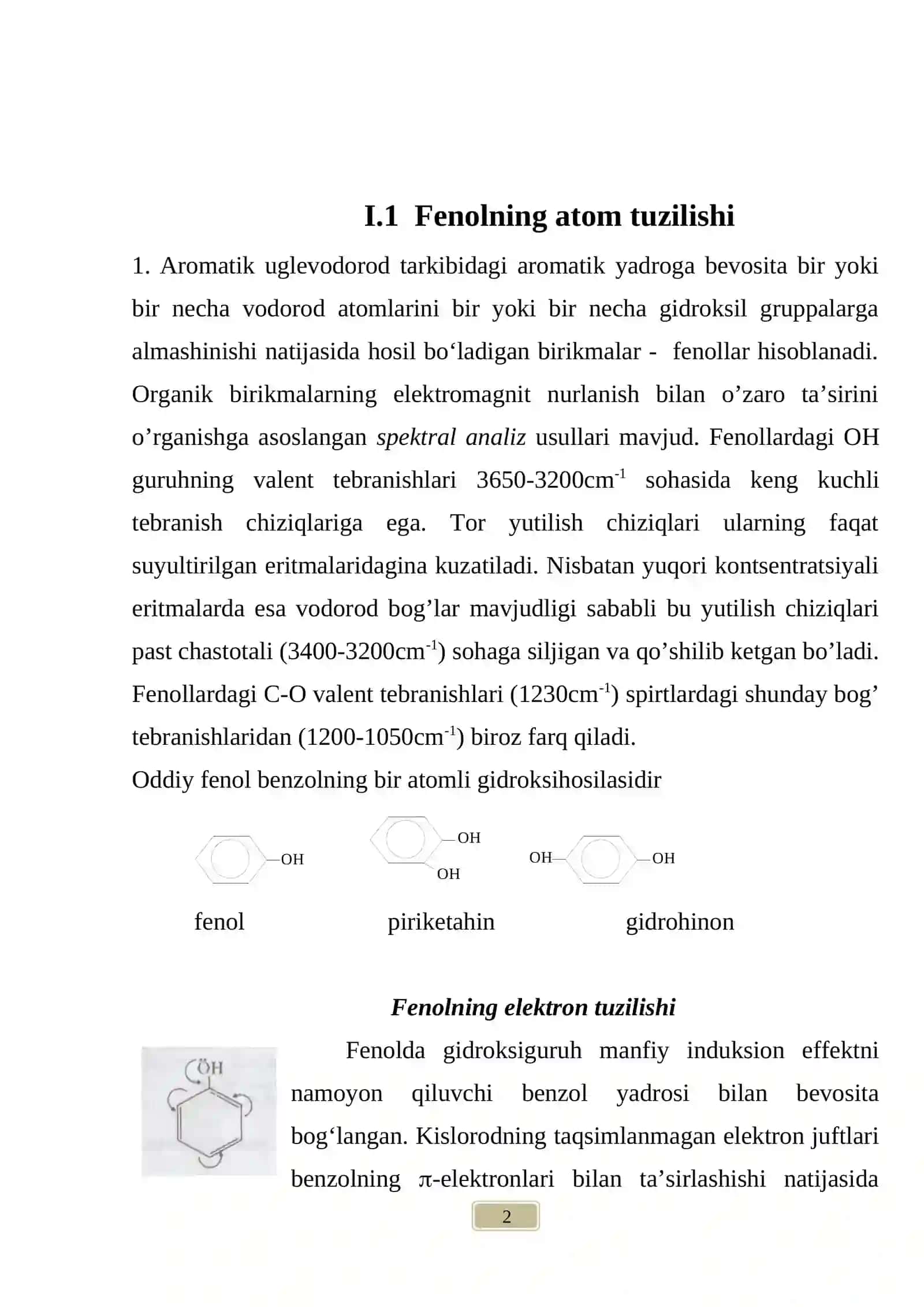 Fenolning Atom Tuzilishi 4