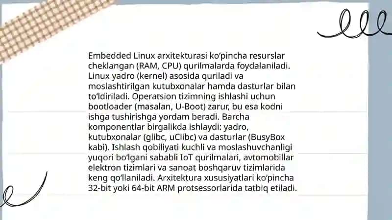 O‘rnatilgan tizimlar tarixi 4