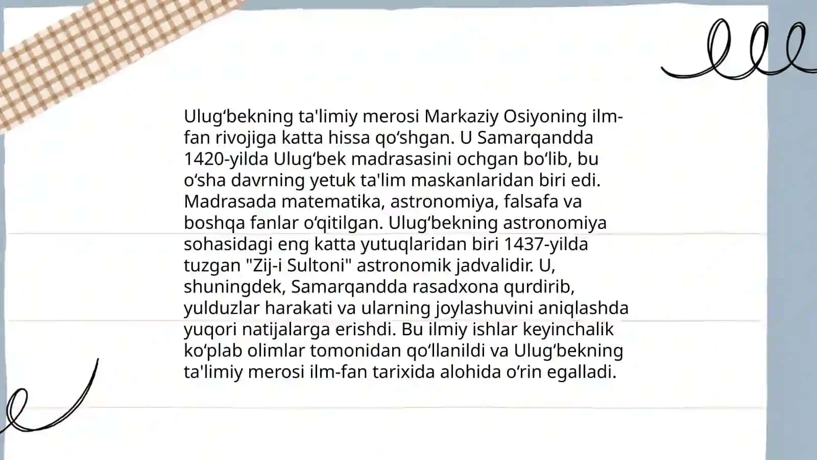 Mirzo Ulug‘bek 4
