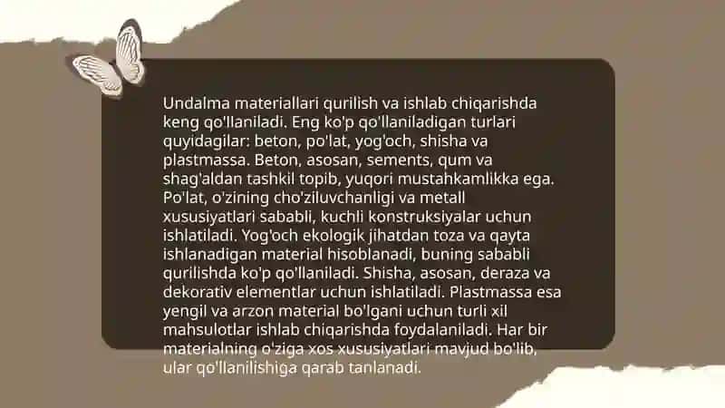 Undalma asbob-uskunalari 4