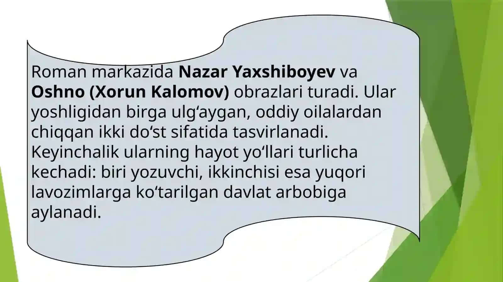 Murod Muhammad Do'stning "Lolazor" romani tahlili 4