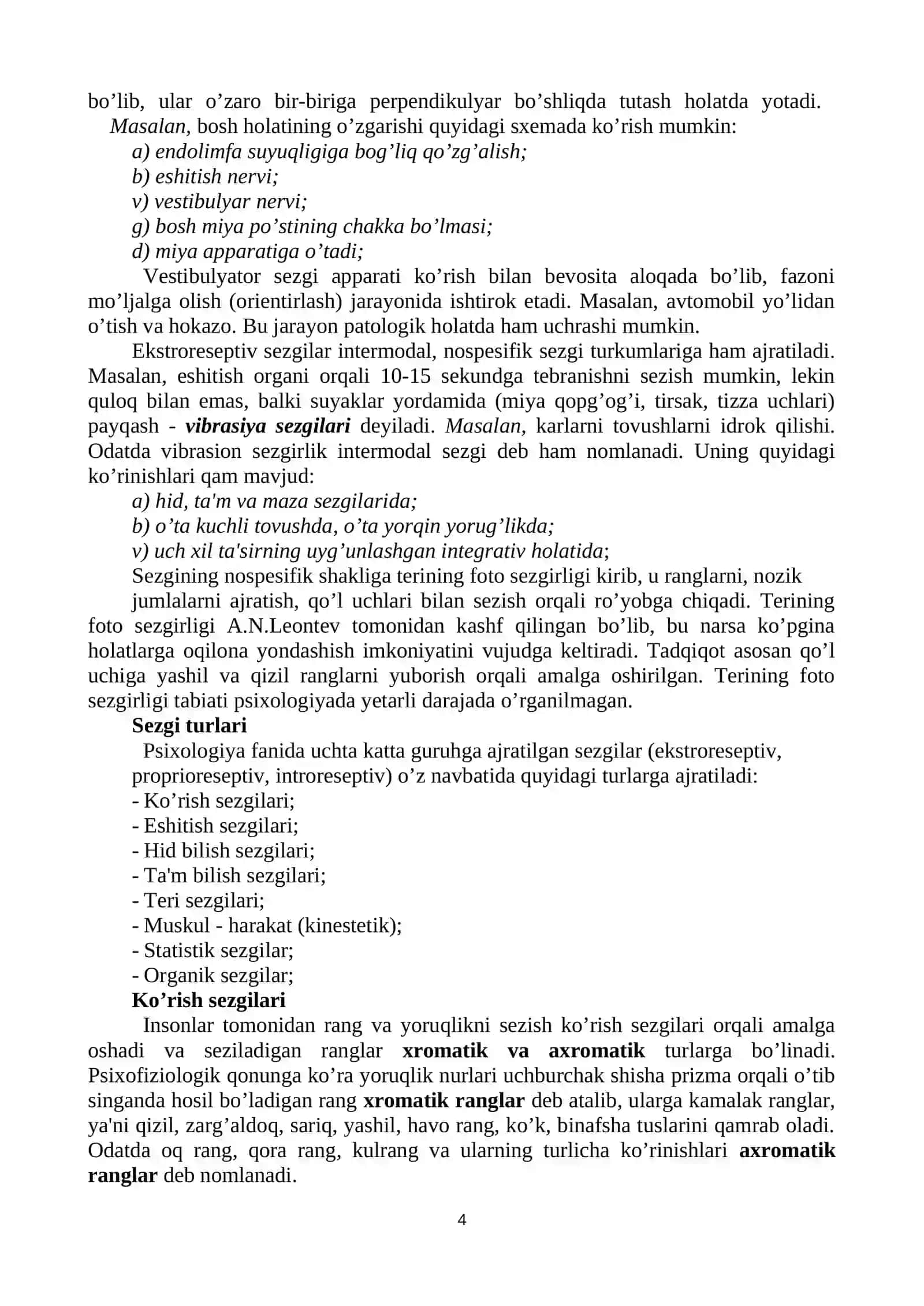 Psixologiya. Sezgi 4