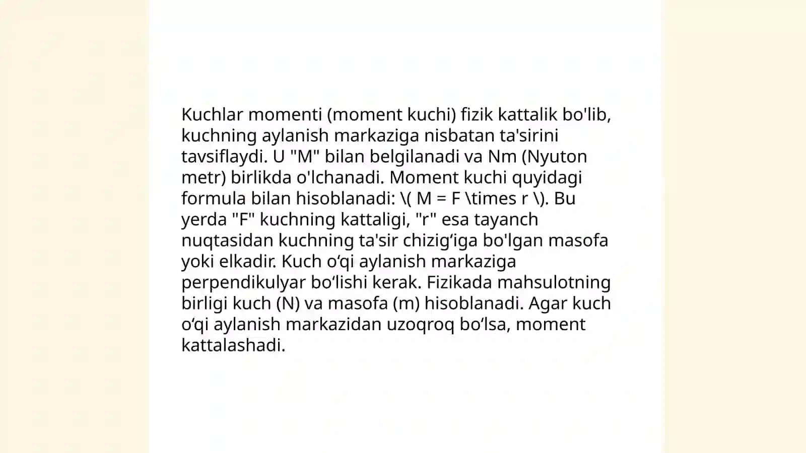 Statika elemetlari 4