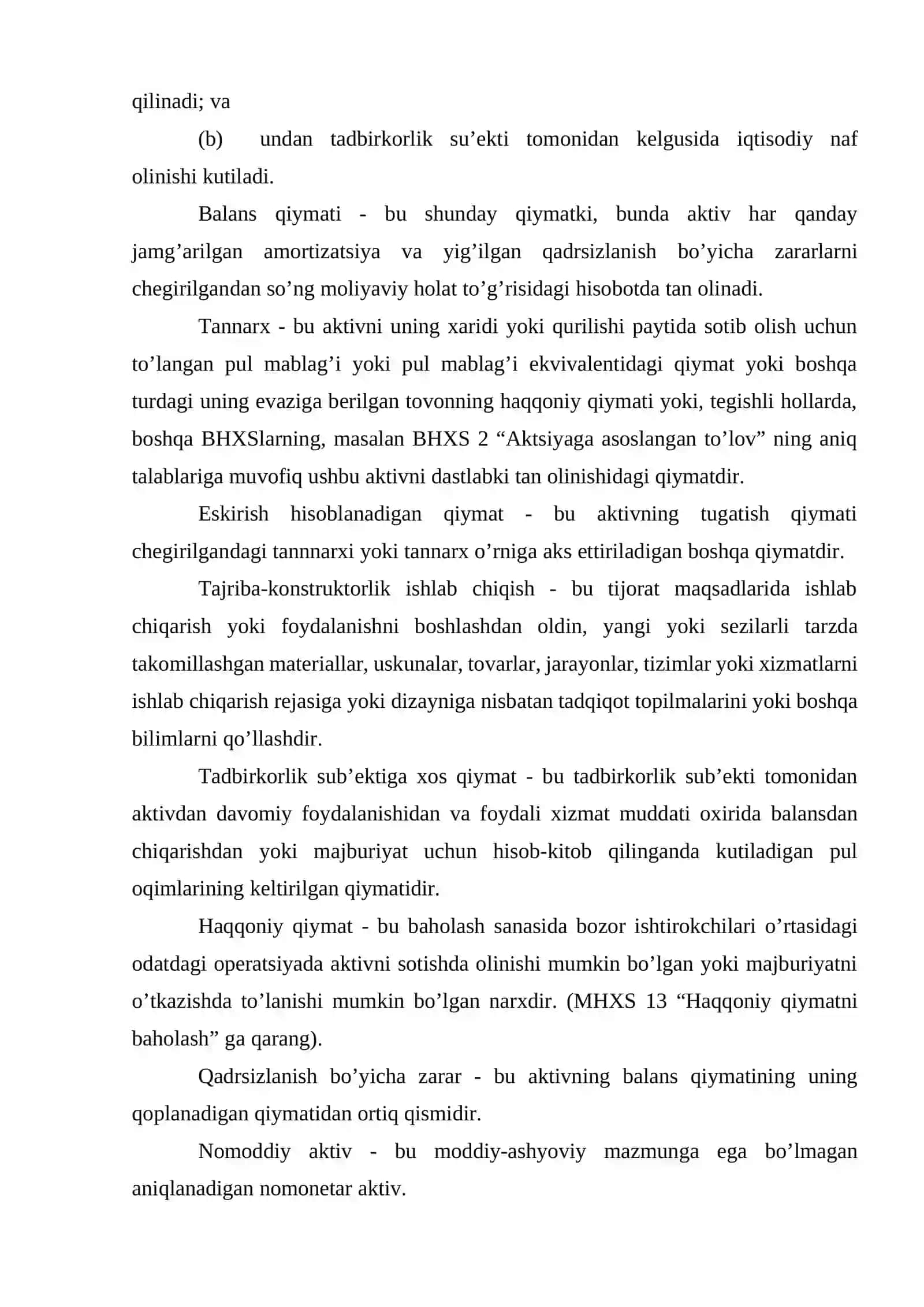 Nomoddiy aktivlar hisobi 4