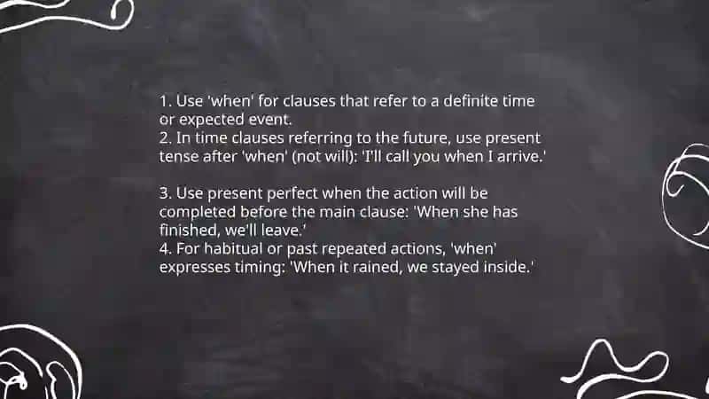 When, If and Whether 4