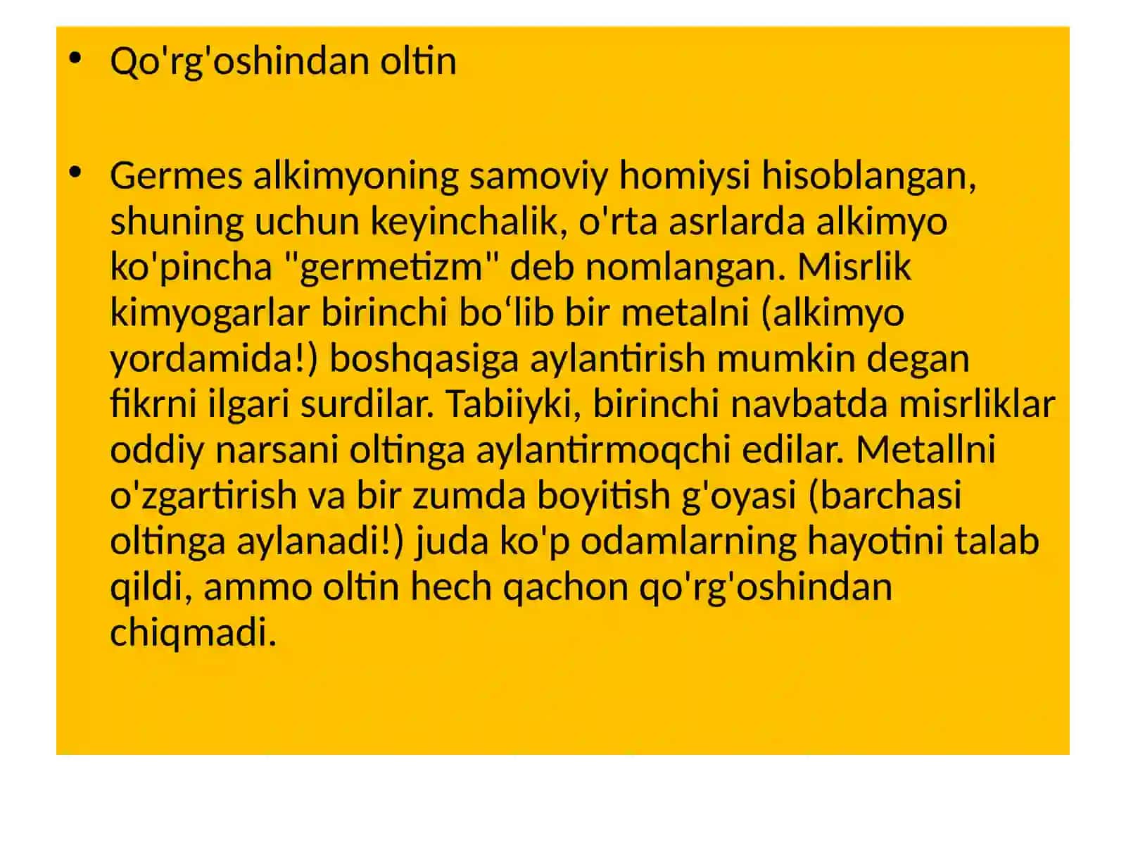 Arab va Yunon alkimyosi 4