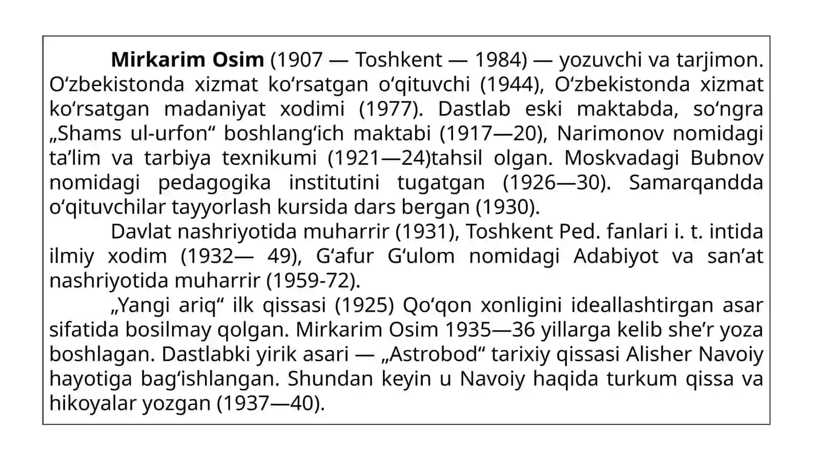 MIRKARIM OSIM -TARIXNAVIS ADIBI 4