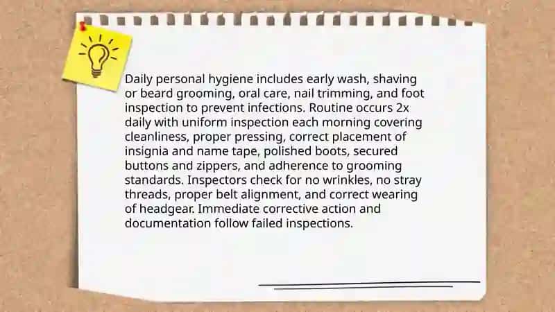 Daily Routine in Military Training 4