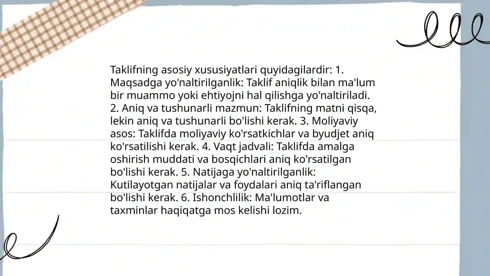 Taklif tushunchasi 4