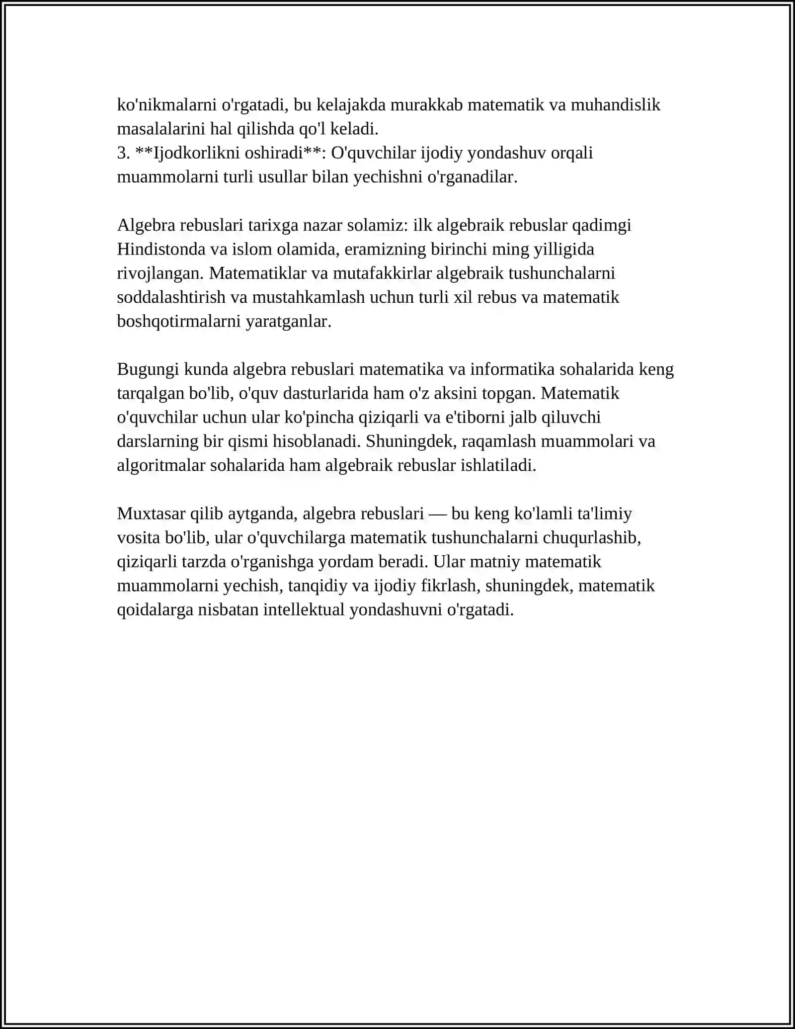 MATEMATIK REBUSLAR 4