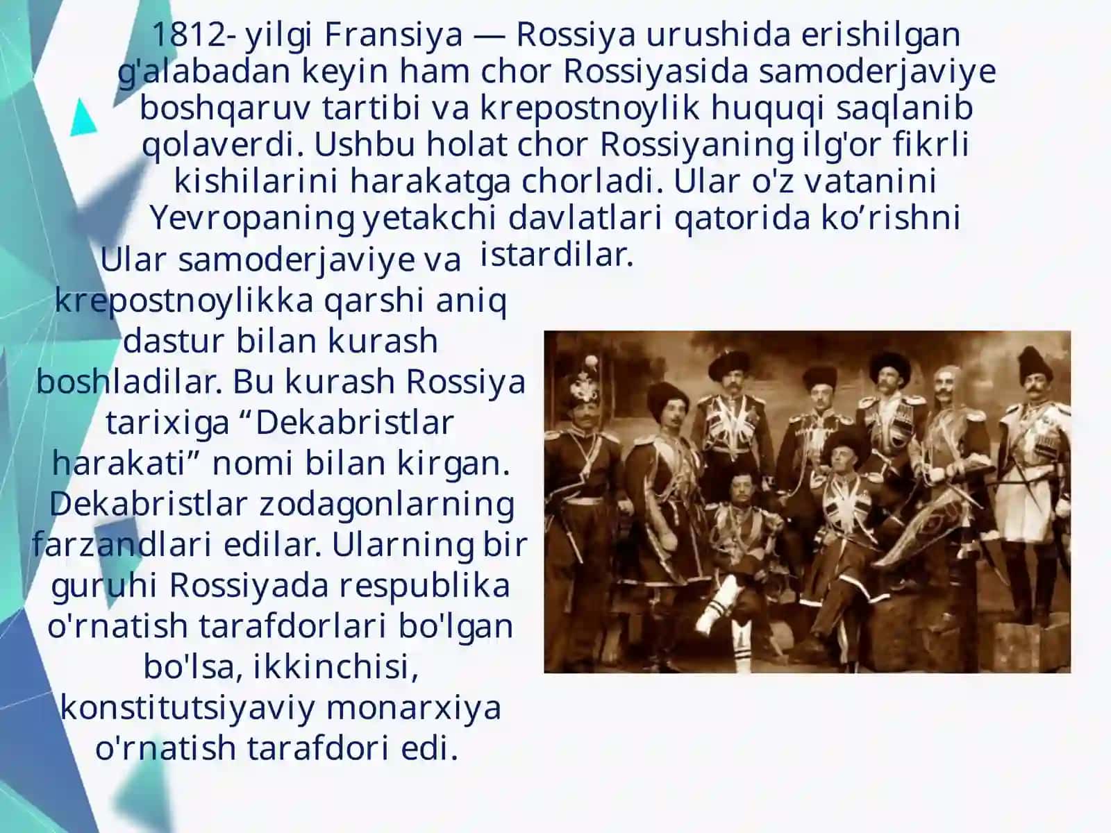 Rossiya imperiyasining tashkili topishi 4