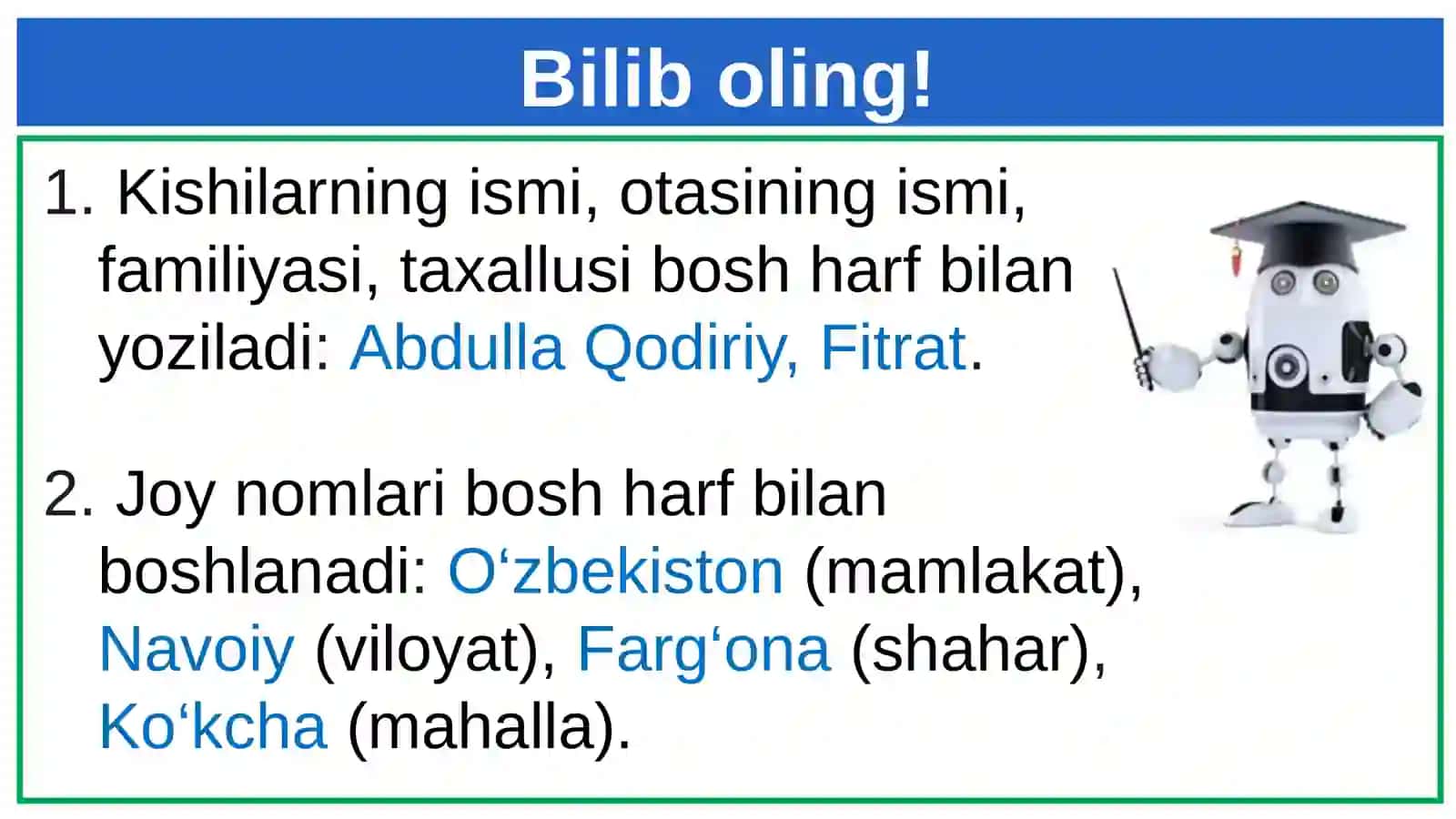 BOSH HARFLAR IMLOSI 4