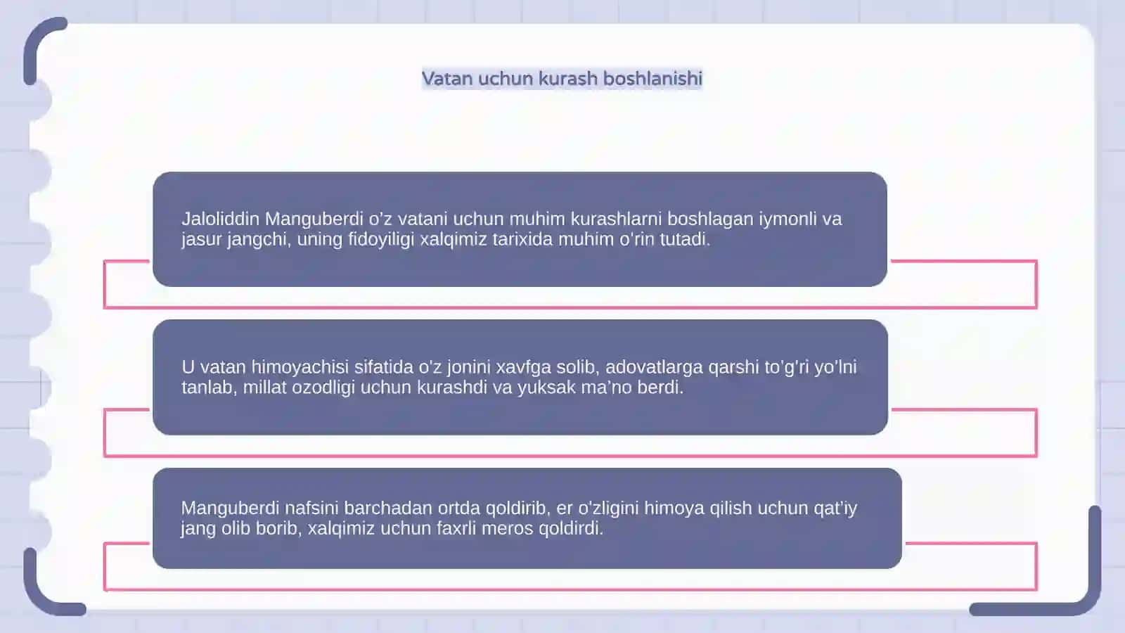Jaloliddin Manguberdi - Vatan himoyachisi 4