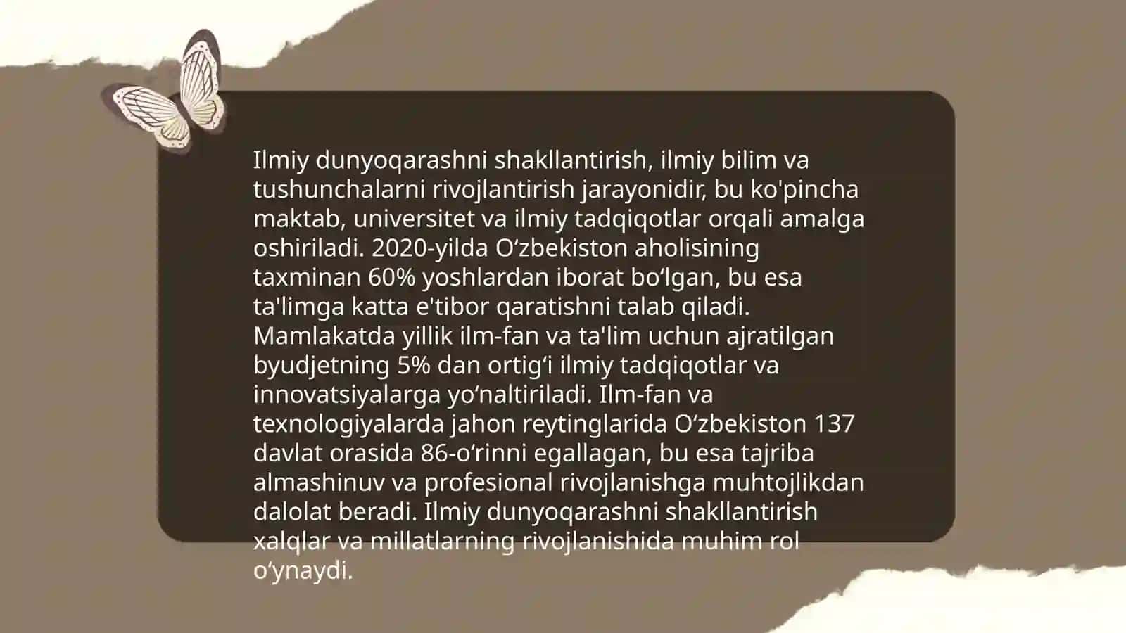 Ilmiy tarbiya 4